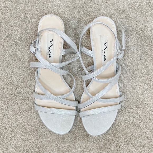 Nina Genaya Strappy Evening Sandal - Picture 2 of 10